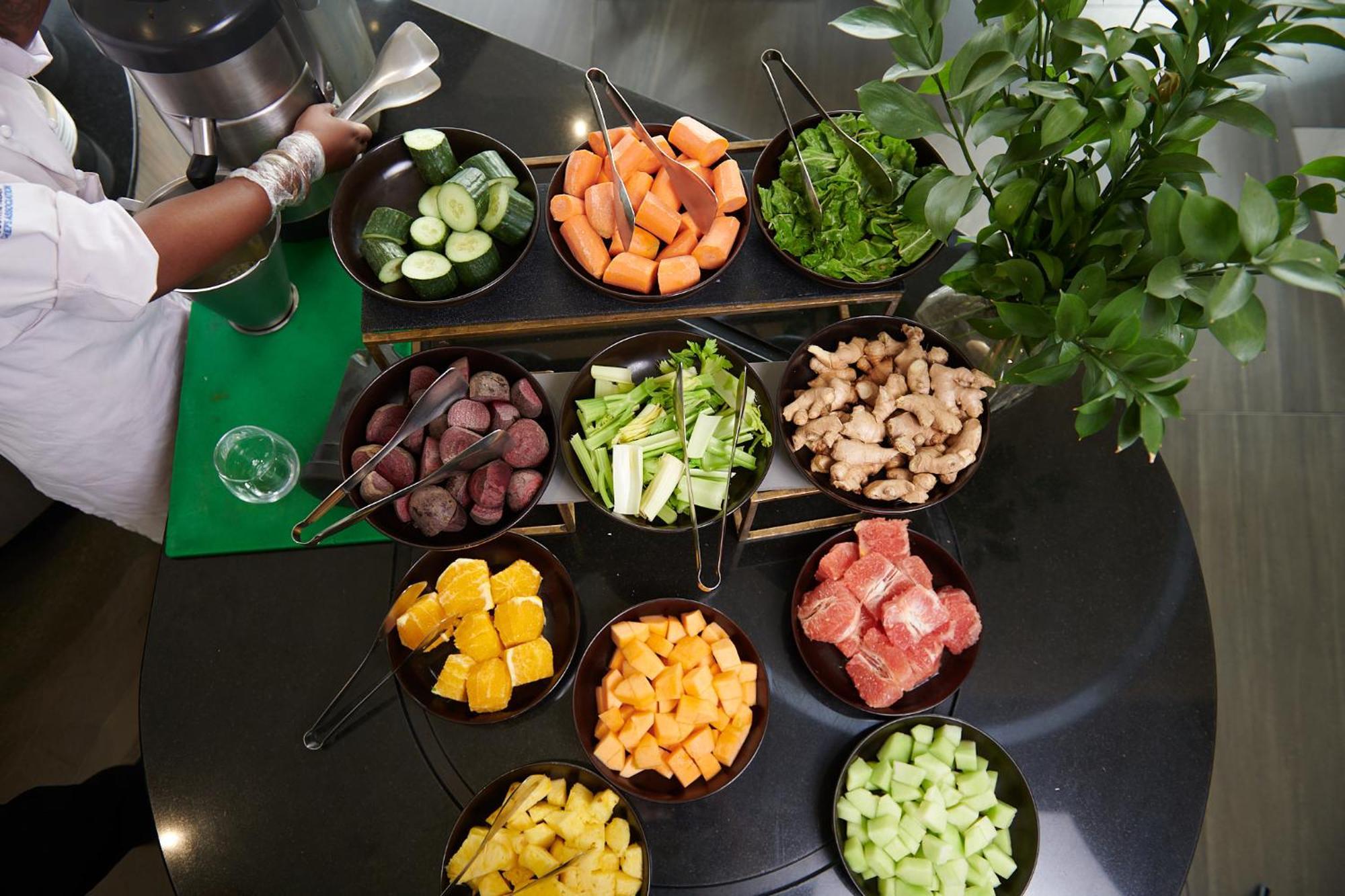 Seven Villa Hotel & Spa Johannesburg Exterior photo Ingredients for a fruit salad